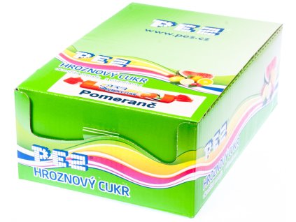 PEZ hroznový cukr pomerančový 39 g