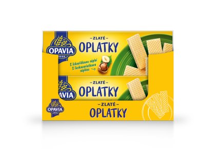 OPAVIA Zlaté oplatky lískooříškové 146 g