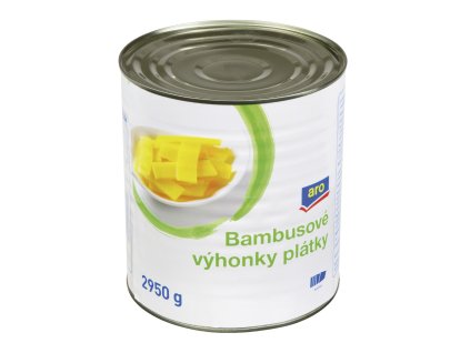 aro Výhonky Bambusu plátky 2950 g