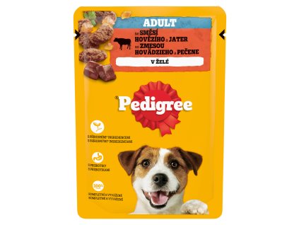 Pedigree Kapsička hovězí játra ve šťávě pro psy 100 g