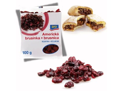 Americké brusinky na cukroví 100g