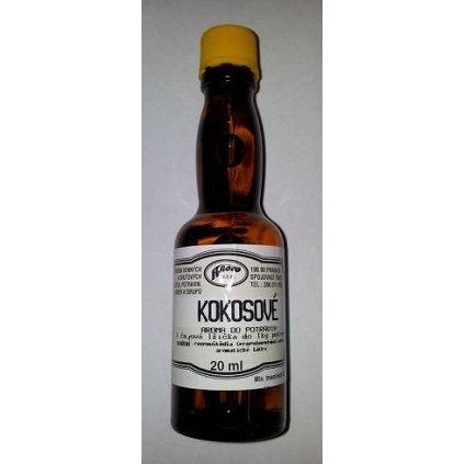 5443 1 potravinarske aroma kokos 20ml aroco