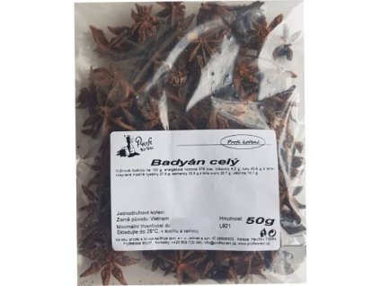 341636 badyan cely 50g cele hvezdy i lamane kousky koreni koreni