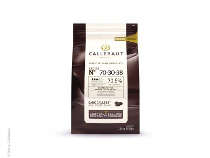 Belgická čokoláda 70% 2,5Kg - hořká - Callebaut