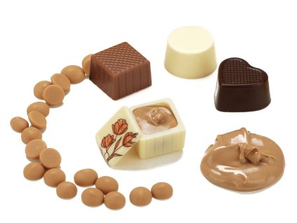 Callebaut Crema - Zlatá čokoládová náplň 250g /18179