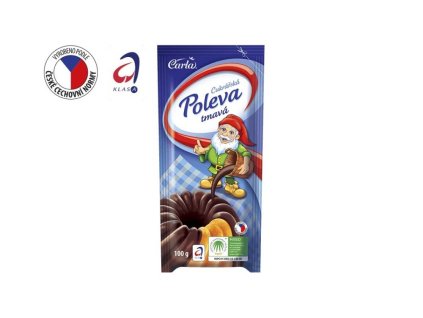 260868 1 carla cukrarska poleva tmava 100 g