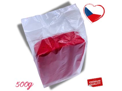Červený marcipán na potahování dortu 500g