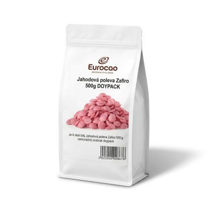 Jahodová poleva Zafiro 500g