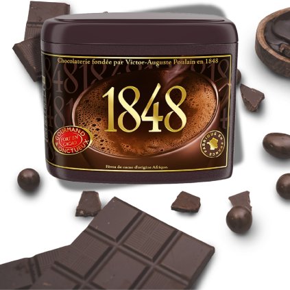Francouzská horká čokoláda Poulain 1848, 450 g