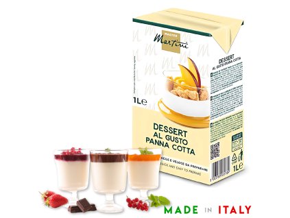 Hotový dezert Panna Cotta z Itálie 1l