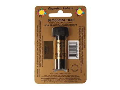 121274 1 jedla prachova barva matt black 7ml sugarflair