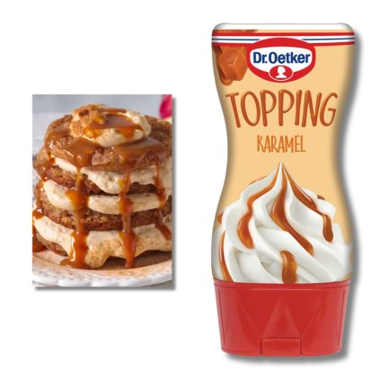 Krémový KARAMEL topping 200g - mléčný