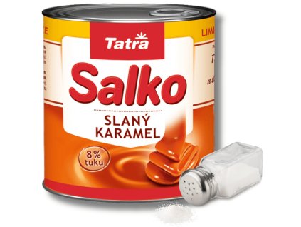 LIMITKA - Salko SLANÝ KARAMEL 8% slazené 397g