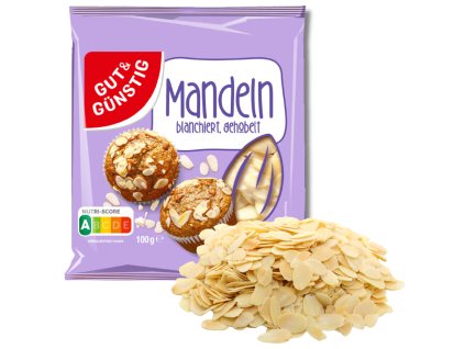 Edeka Mandlové Plátky Blanšírované