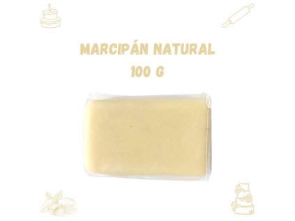 Marcipán natural bílý (100 g) ♡