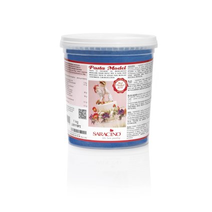 127379 modelovaci hmota tmave modra 1 kg saracino