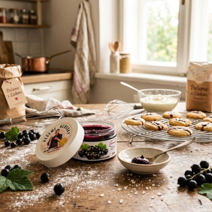 Ochucovací pasta do krému, Černý rybíz 200g Joypaste