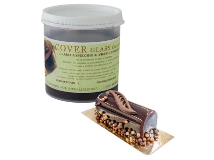 111566 potahovaci leskly gel cover glass horka cokolada 1 kg doza