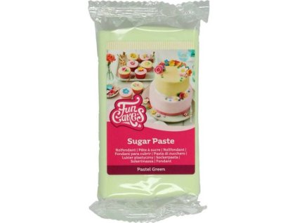 299447 potahovaci hmota patelove zelena 250g funcakes