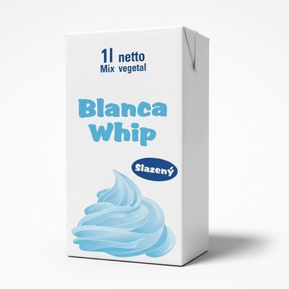 Rostlinný slazený krém - šlehačka ke šlehání, BLANCA 1l