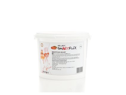 Smartflex Velvet Mandle 4 kg (Potahovací a modelovací hmota na dorty) ♡