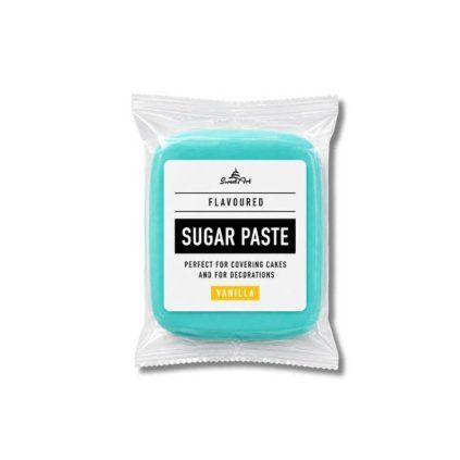Fondán na dort, Modrý - Sky Blue, Vanilkový 250g