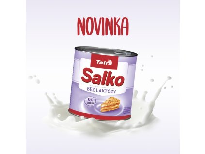 Tatra Salko 8% slazené 397g Bez laktózy