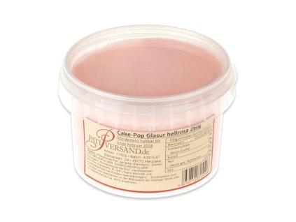 Tuková poleva 260g Cake Masters - světle růžová