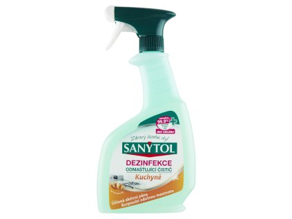 SANYTOL Dezinfekce odmašťující čistič kuchyně 500 ml