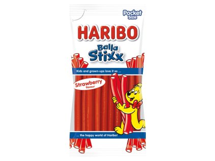 Haribo Balla Stixx Strawberry Želé 24 x 80 g