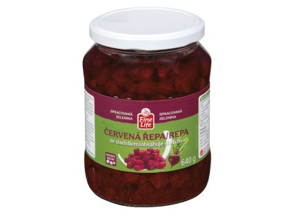 Fine Life Řepa červená kostky 4 x 640 g