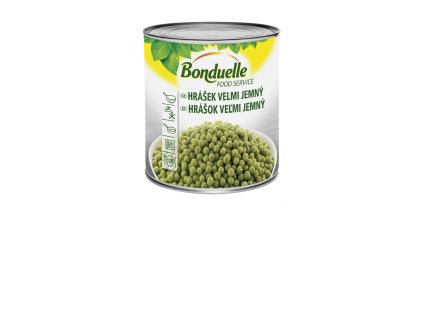 Bonduelle Hrášek velmi jemný 2,5 kg