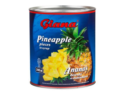 Giana Ananas kousky 3,1 l