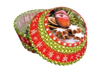 Vánoční košíčky na muffiny