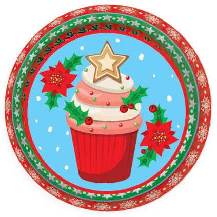 formicky na muffiny a cupcakes 50ks s motivem vanocniho muffinu 202107230757491811436246