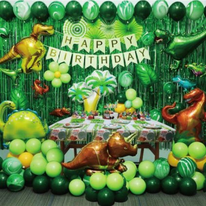322687 balonkova girlanda dinosauri 84ks cakesicq