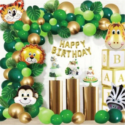 322663 balonkova girlanda dzungle 106ks cakesicq