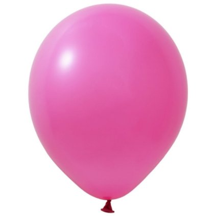 343553 balonky 25 cm 10 tmave ruzove 100 ks