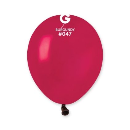 0028653 balonky gemar bordeaux 13 cm 100 ks 600
