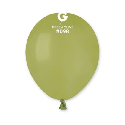 0028674 balonky gemar olivove 13 cm 100 ks 600