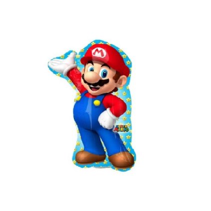 0022666 balonky na tycku super mario 23 cm 5 ks 600