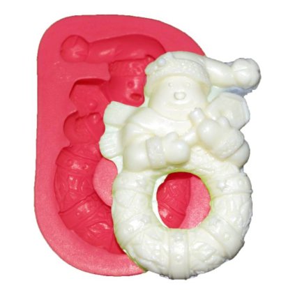 288535 1 cesil silikonova forma snehulak s vencem