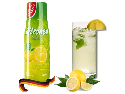 Citrónová limonáda, německý sirup pro výrobníky sody
