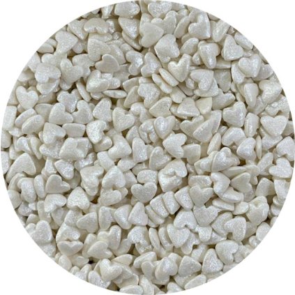 294380 cukrova srdicka bila perletova 80 g cukrarska