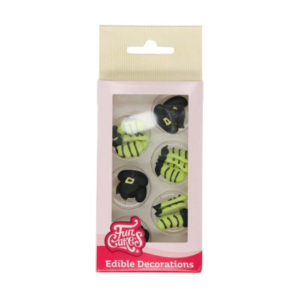 235896 3 cukrova zdobeni carodejnice 18ks nohy a klobouk funcakes