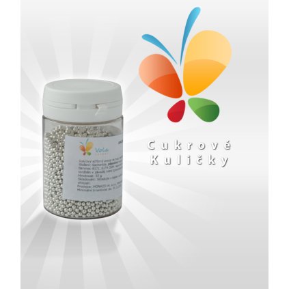 3239 cukrove perlicky macek stribrne 50 g doza