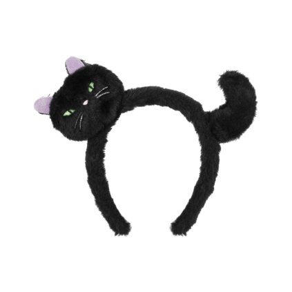 0033210 celenka kocka plysova 235 x 18 cm cerna 600