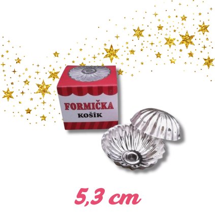 Formičky na košíčky střední