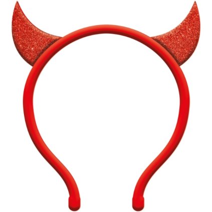 0026884 detska celenka certovske rohy s glitry 600