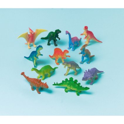 0022555 figurka dinosaurus plastova 12 ks amscan 600